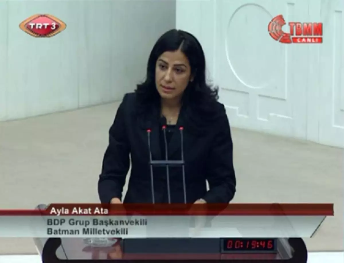 Ayla Akat Ata Cezaevlerini Bakan Ergin'e Sordu