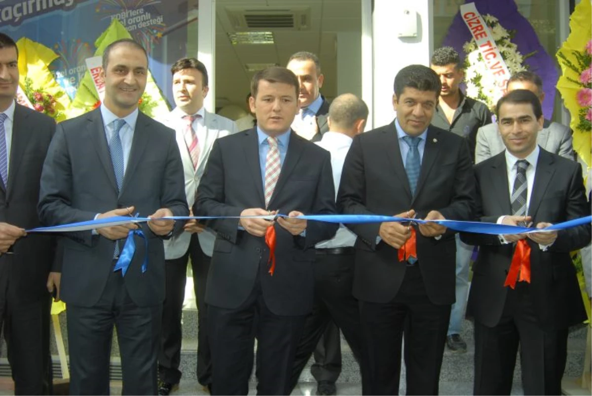 Bank Asya, Cizre\'de Şube Açtı
