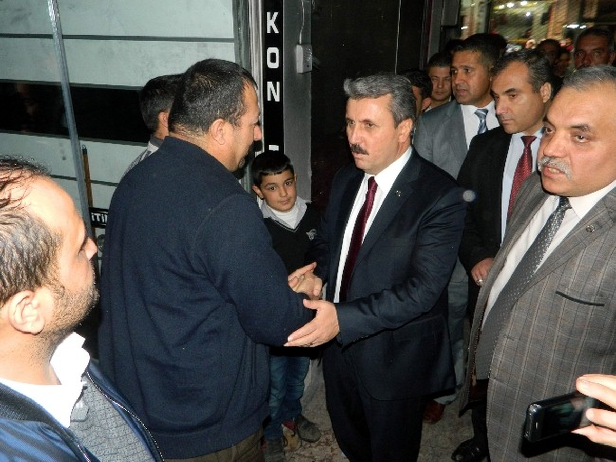 BBP Genel Başkanı Destici\'nin Gaziantep Temasları