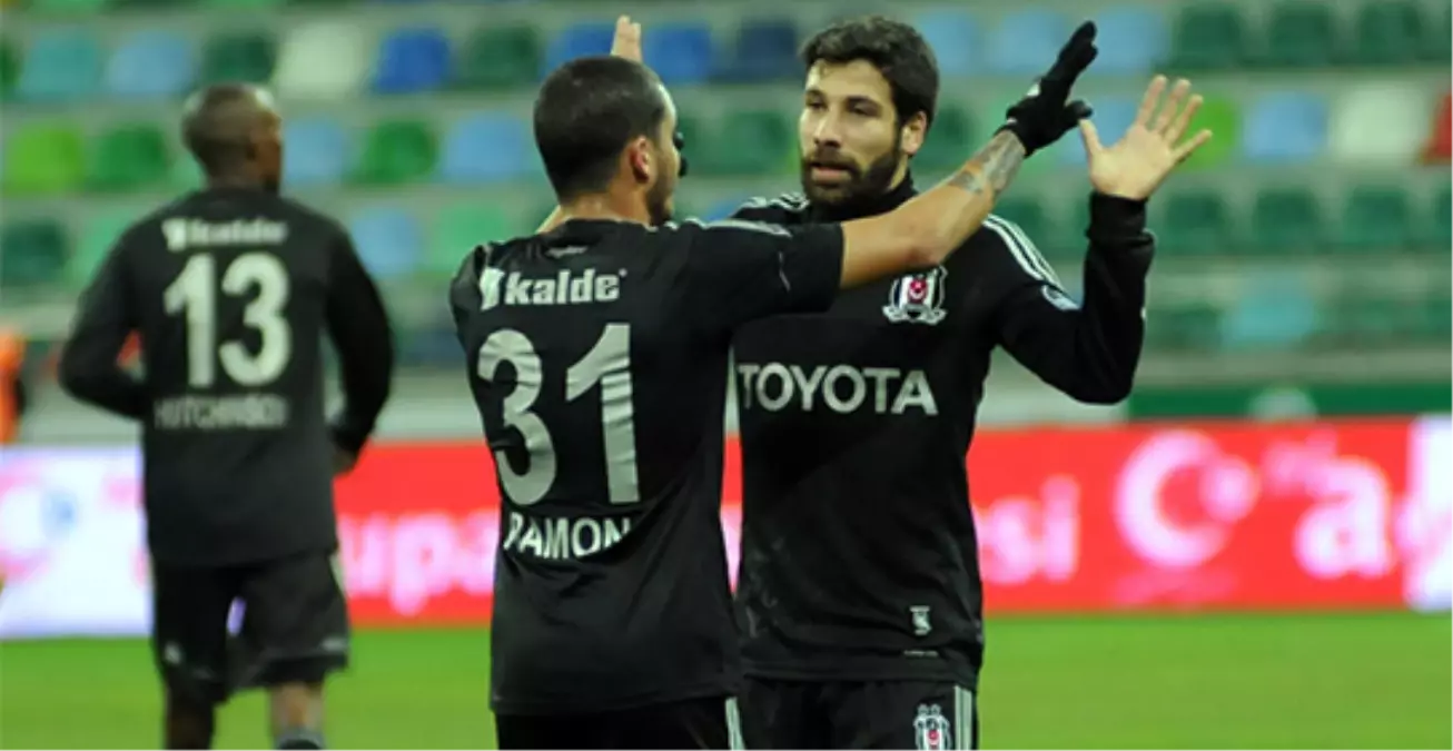 Beşiktaş, Kayserispor\'u 3-0 Yendi