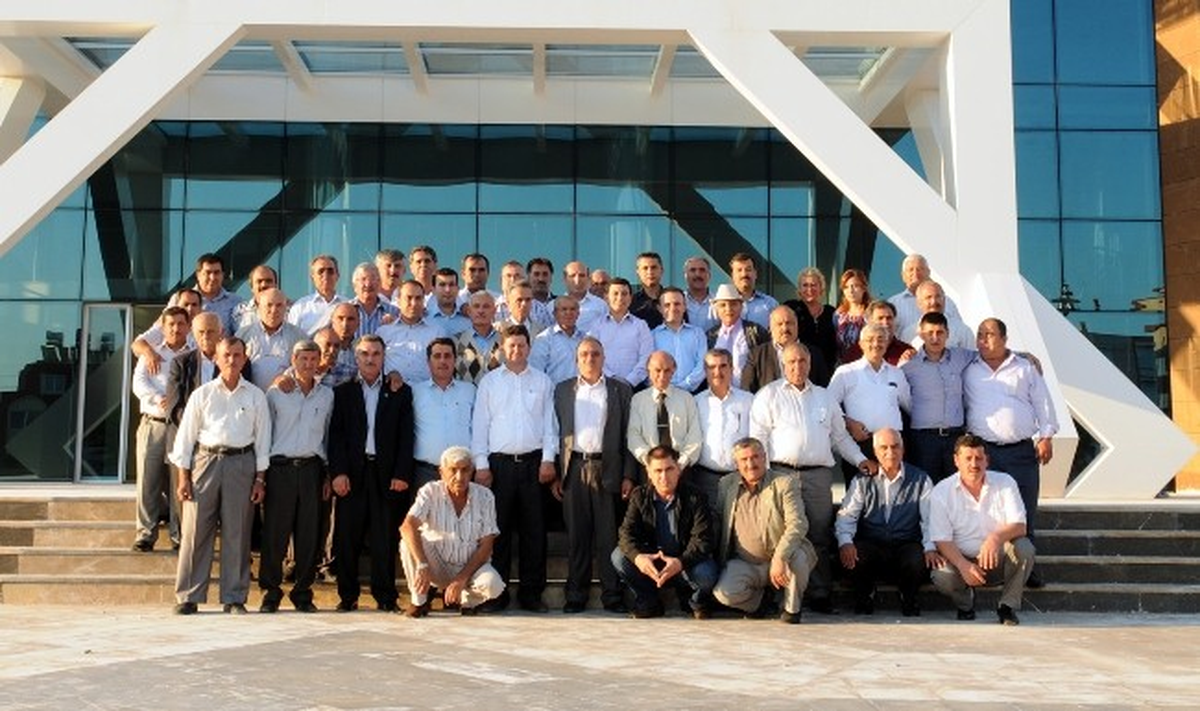 Kepez\'e 37 Muhtar Evi Yapıldı
