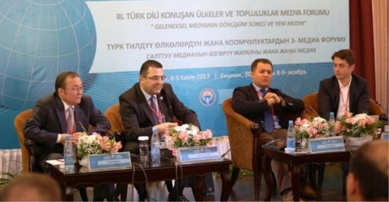 Kırgızistan\'da "3. Türk Dili Konuşan Ülkeler Medya Forumu" Sona Erdi