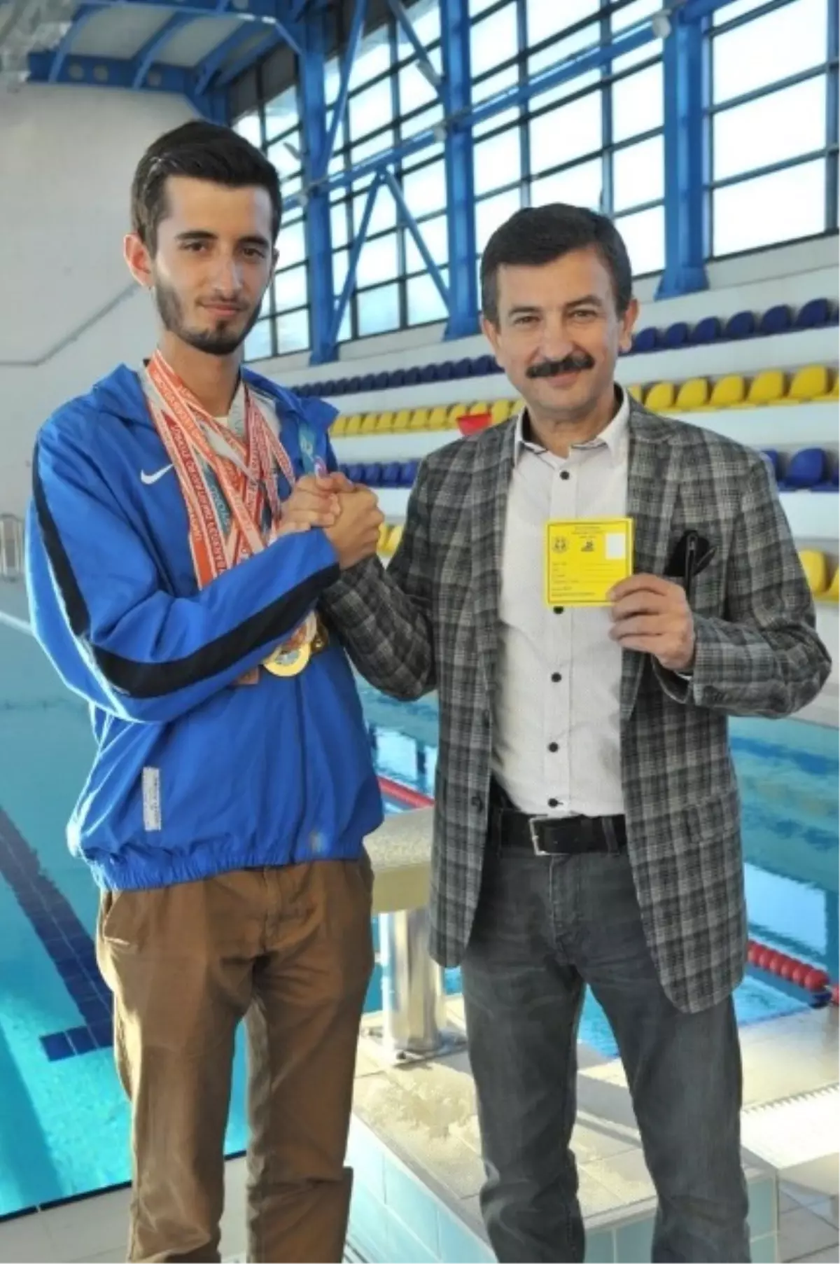 Lösemili Serhat'a Başkan Ercan Tatı'dan Destek