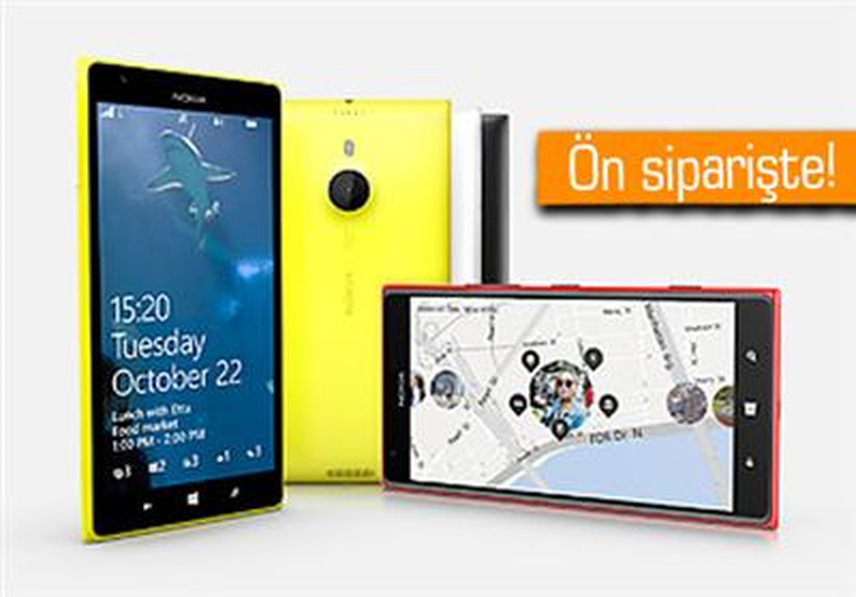 Lumia 1520\'nin Ön Siparişleri Başladı