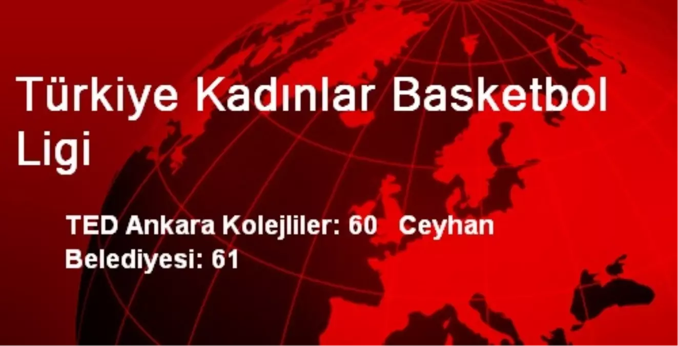 Türkiye Kadınlar Basketbol Ligi