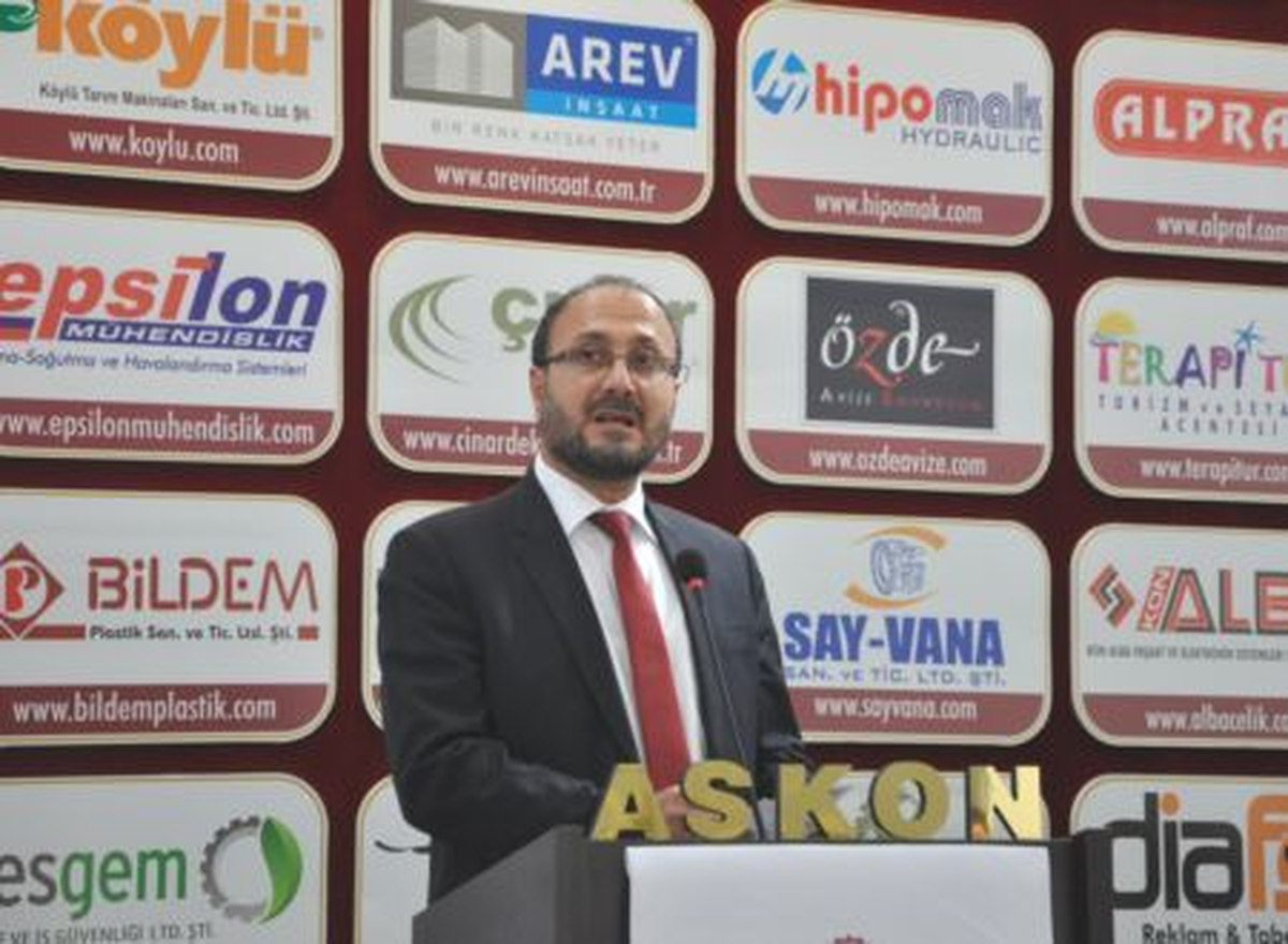 Recep Konuk Tecrübelerini Askon Üyeleriyle Paylaştı