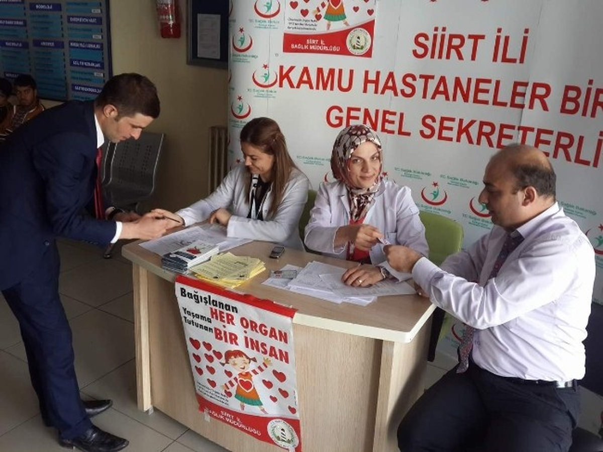 Siirt\'te \'Organ Bağışı Haftası\' Kutlamaları