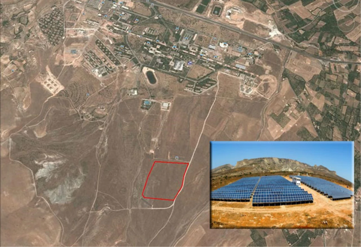 Türkiye`nin En Büyük Güneş Enerjisi Santralini İnönü Kuruyor