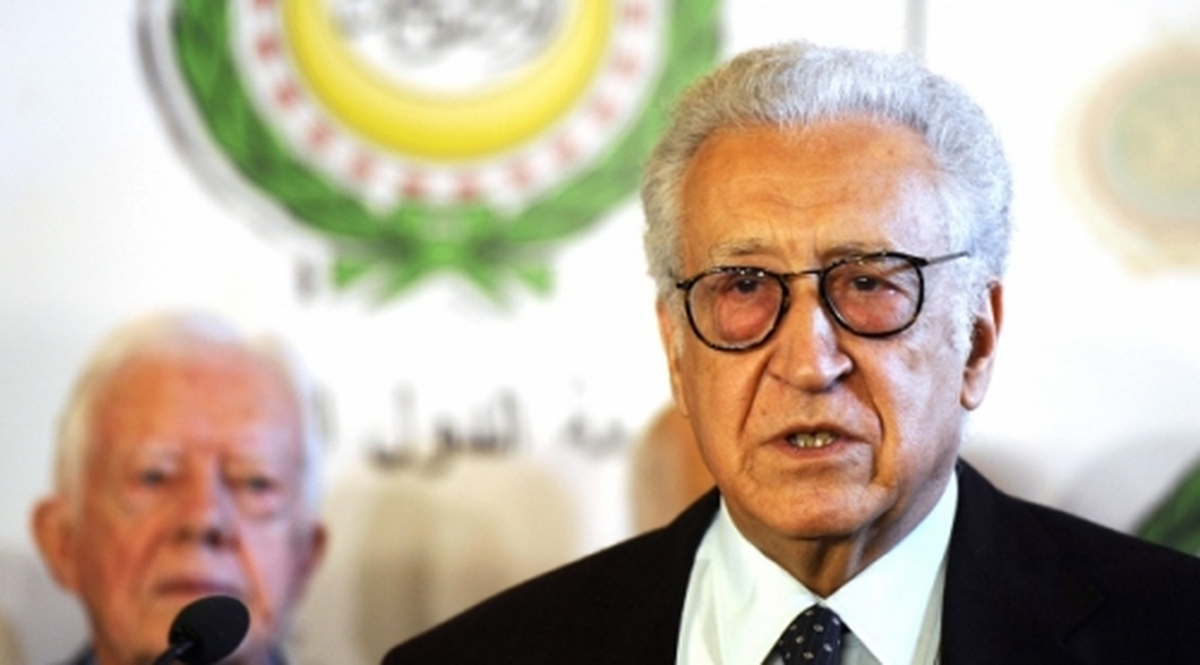 Arap Birliği Suriye Özel Temsilcisi İbrahimi Cezayir\'de