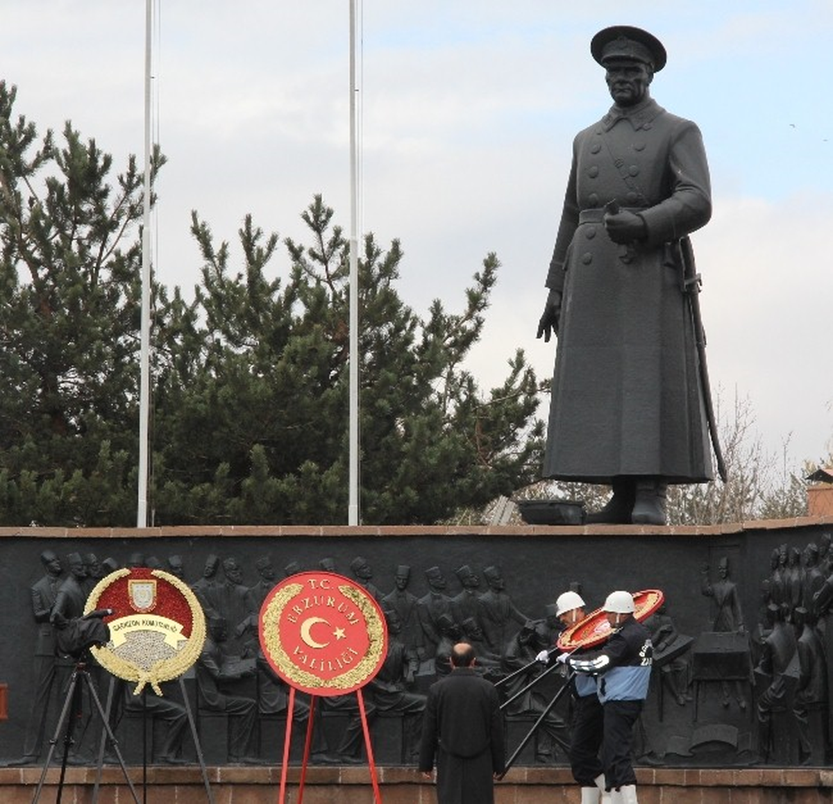 Erzurum\'da 10 Kasım Atatürk\'ü Anma Törenleri