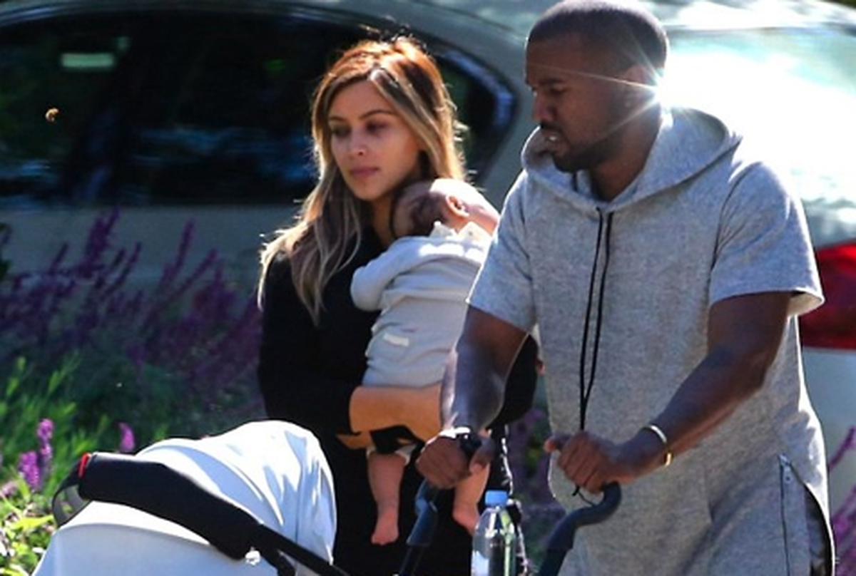 Kim Kardashian Bebeğiyle Görüntülendi