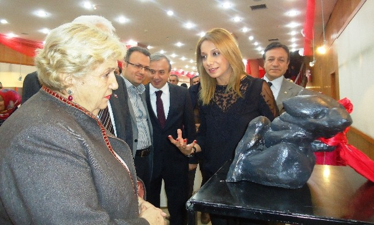 Muş\'ta İlk Defa Heykel Sergisi Açıldı