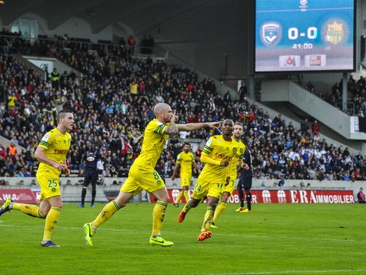Nantes Bordeaux\'nun Serisini Bozdu: 0-3