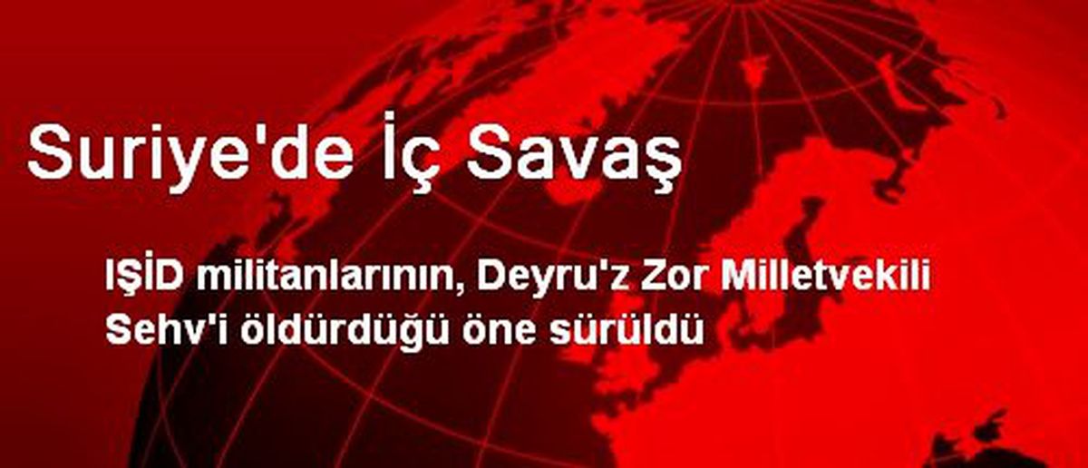 Suriye\'de İç Savaş