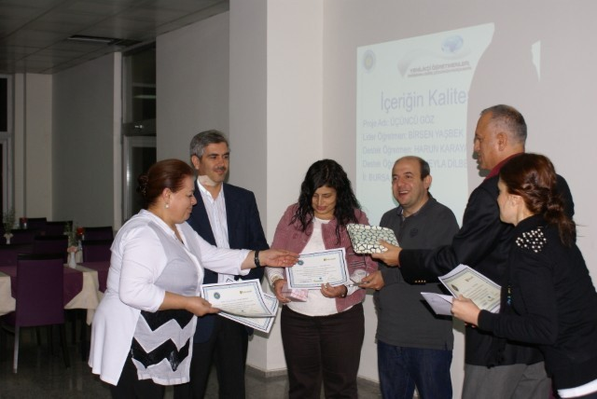 Yenilikçi Eğitim Projesiyle İkinci Oldular