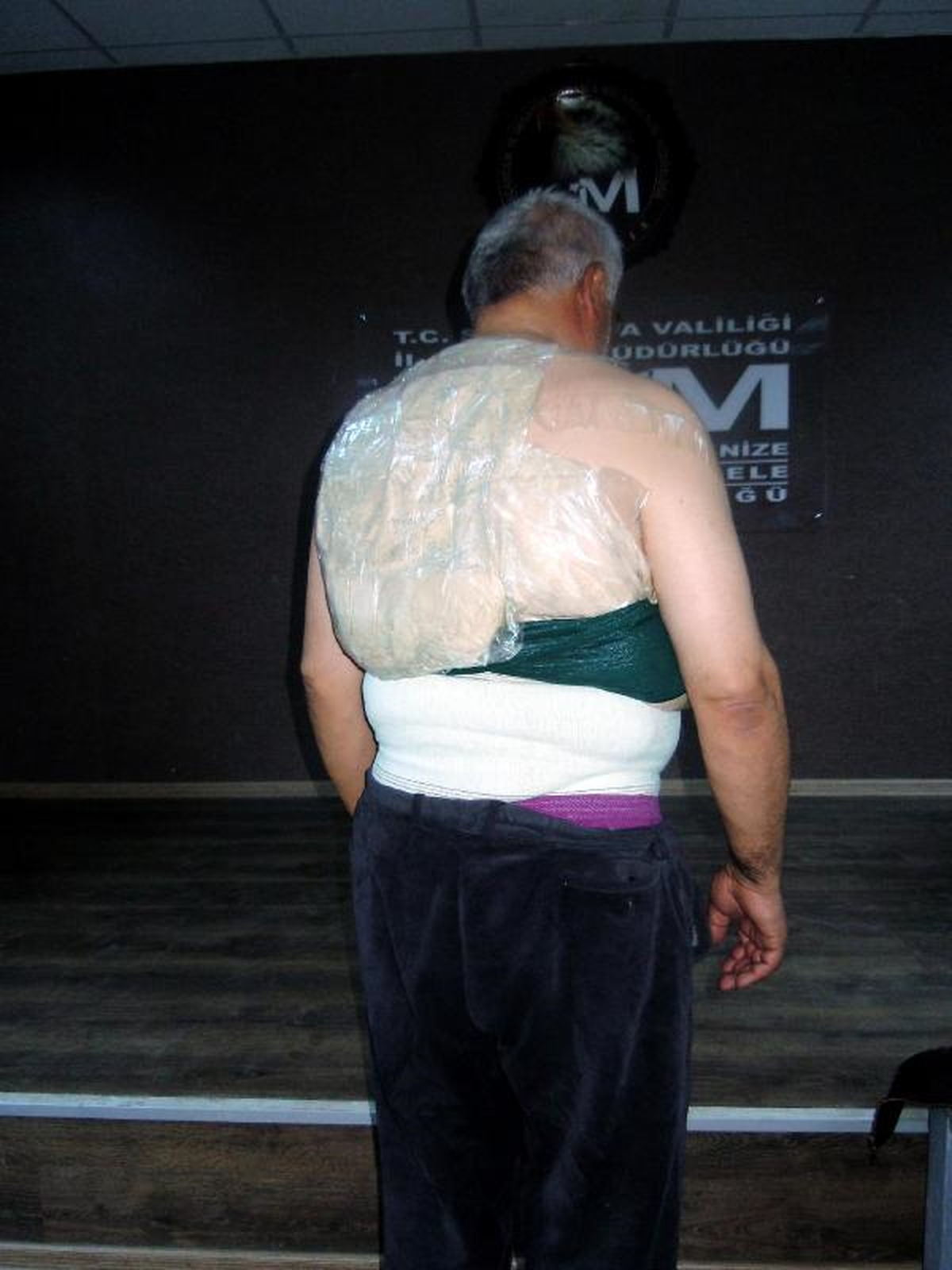 2 Kilo Eroini Vücuduna Sarmış