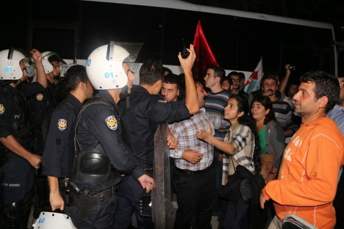 Adana\'da Gezi Tahliyesi