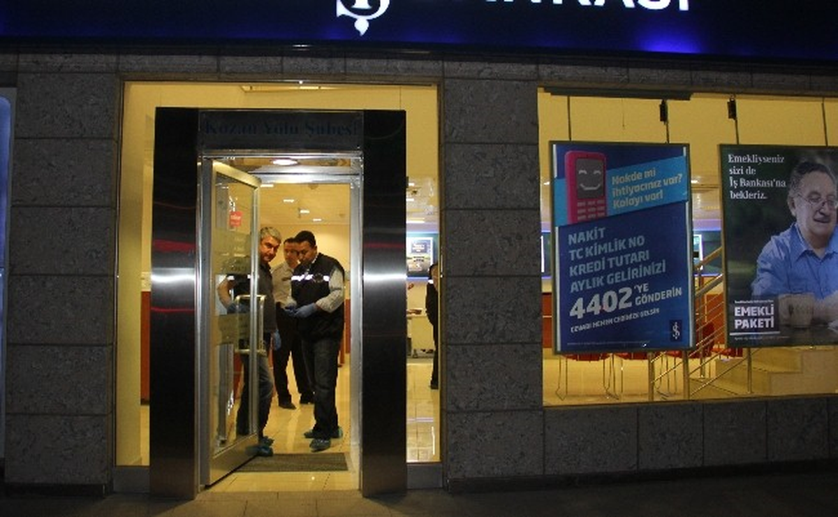 Bankayı Soyup Halk Otobüsüyle Kaçtı