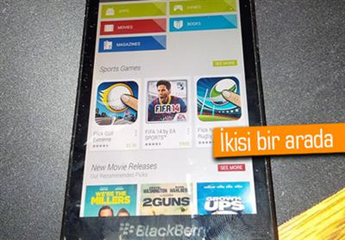 Blackberry 10.2.1\'de Google Play Görüldü
