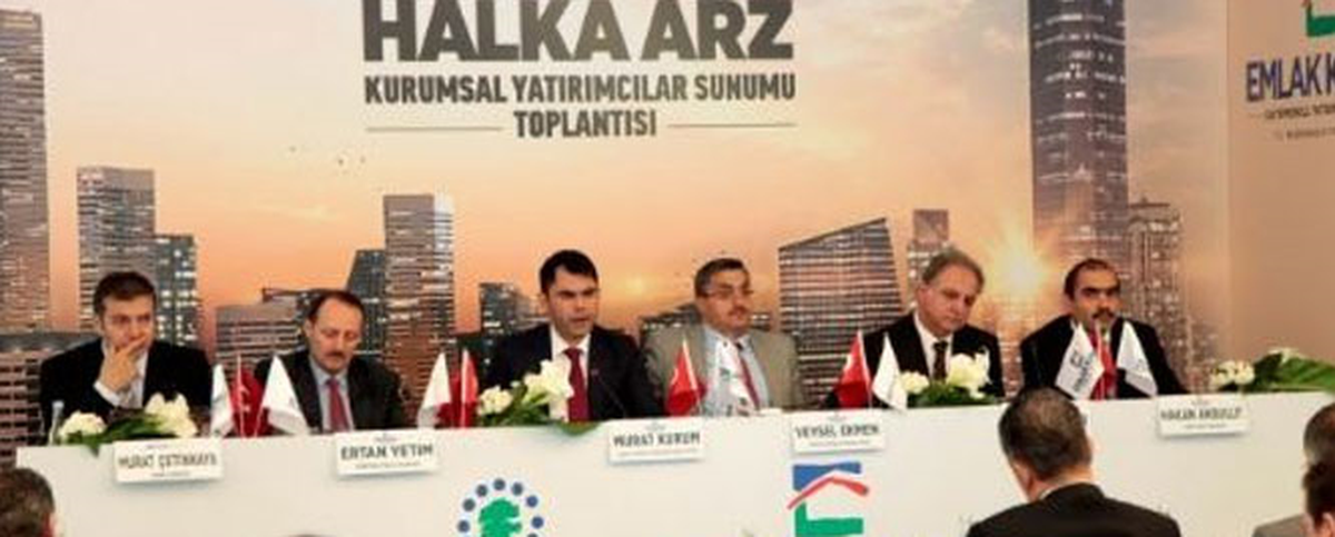 Emlak Konut Gyo\'ya 2.3 Kat Talep Geldi