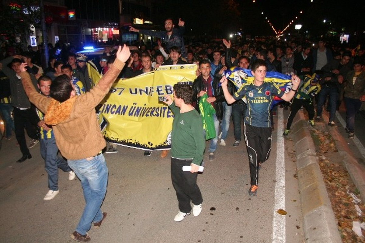Erzincan\'da Derbi Sevinci