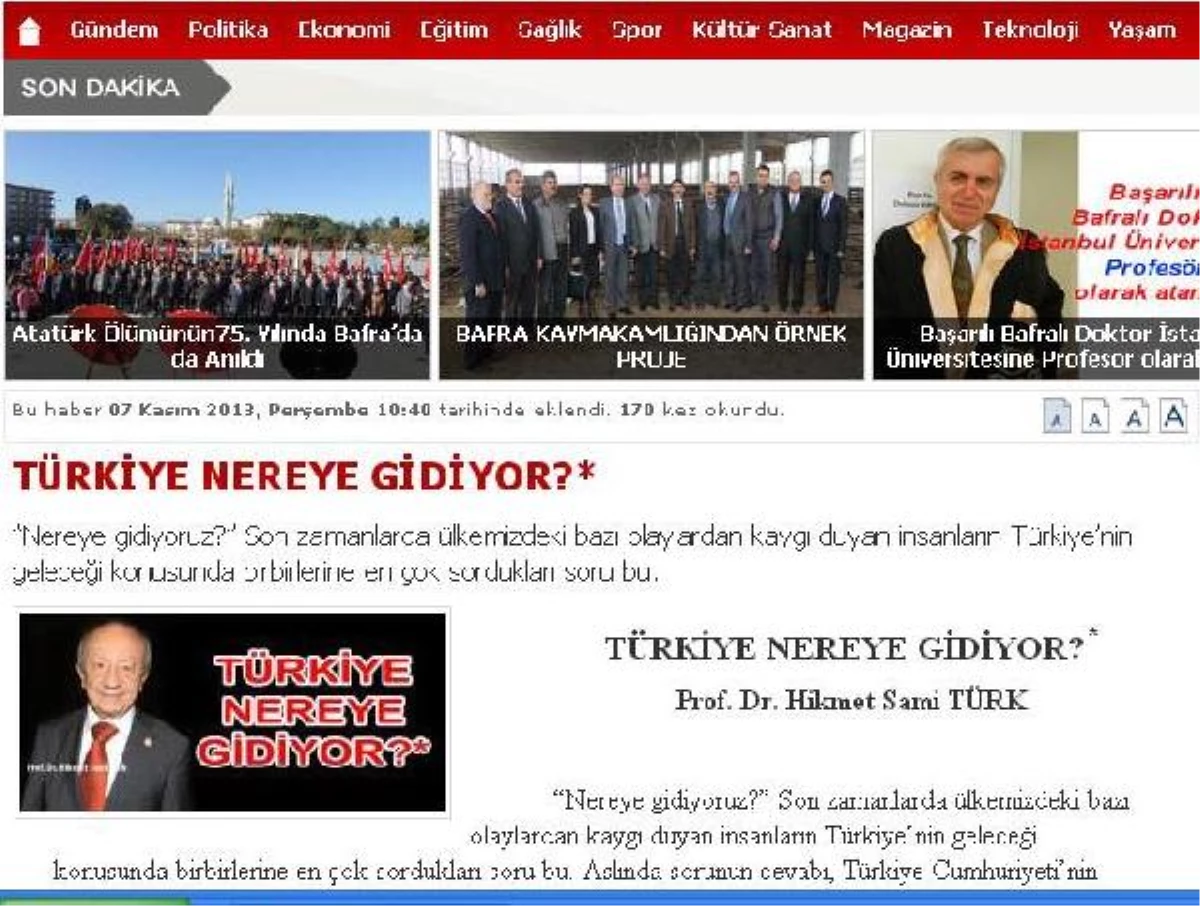 Eski Adalet Bakanı Türk: Liseler, \'İmam-Hatipleştiriliyor\'