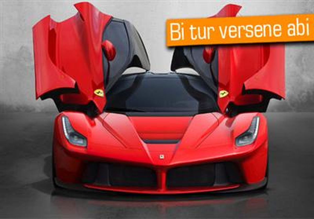Ferrari ile Bir Tur 149 Dolar