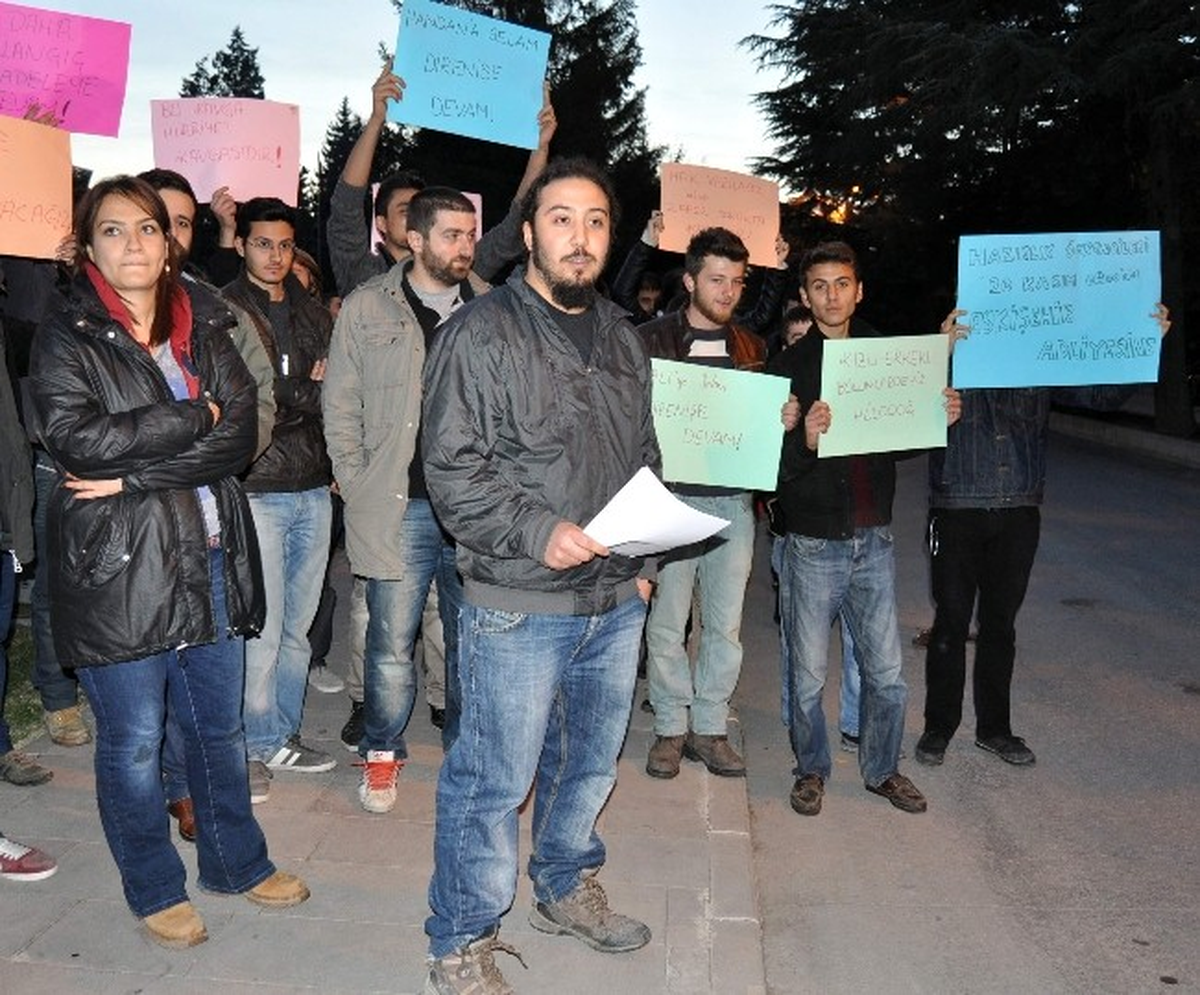 Hazırlık Öğrencilerinden Eylem
