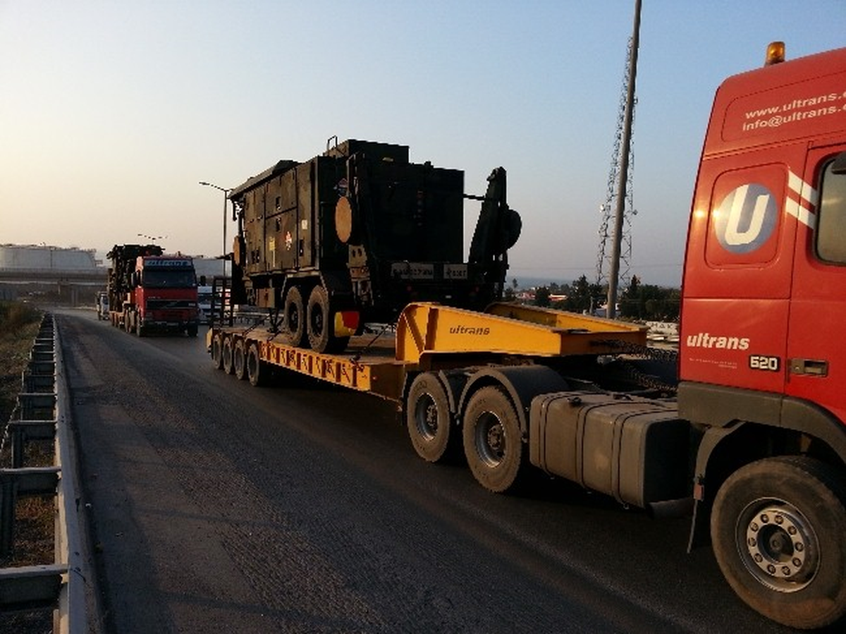 İskenderun Limanı\'ndan Gaziantep\'e ABD Patriot Füze Sevkiyatı