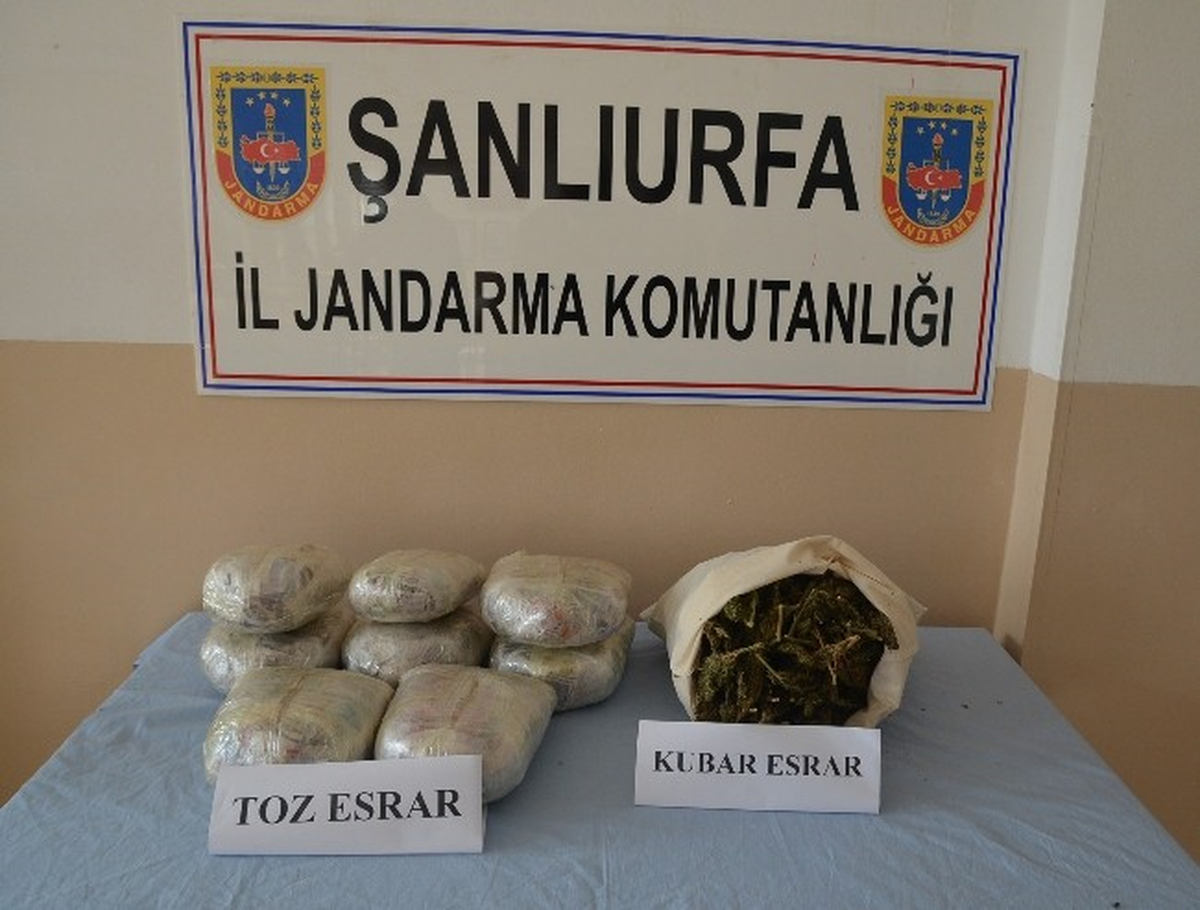 Şanlıurfa\'da Uyuşturucu Operasyonu: 4 Tutuklu