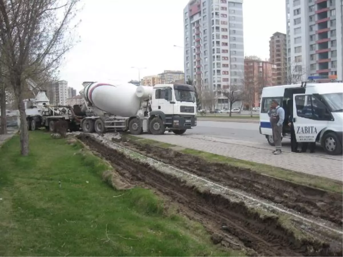 Kayseri\'de Hazır Beton Üreticilerine Çevre Cezası