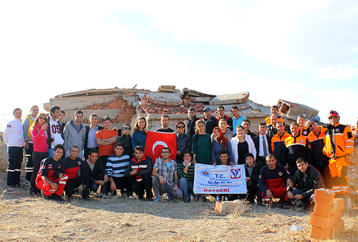 Kayseri\'de UMKE Temel Eğitimi Düzenlendi