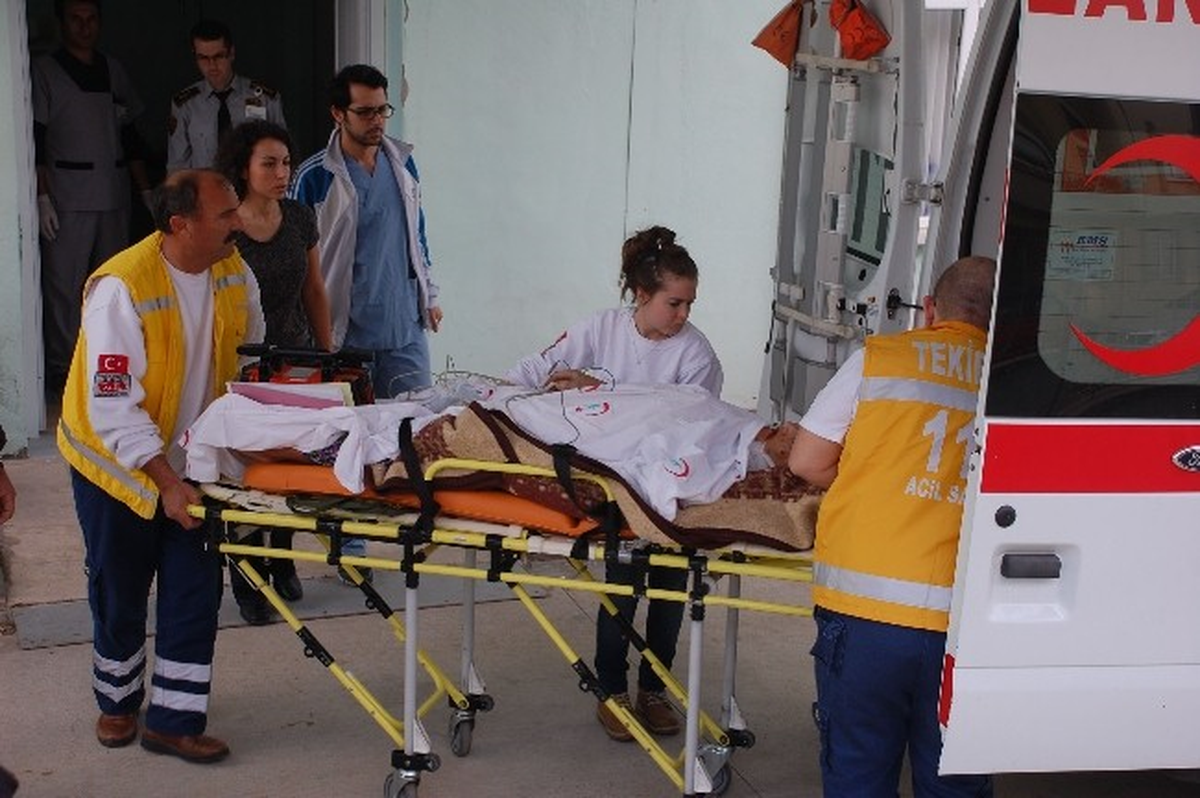 Koç, Yem Veren Sahibini Hastanelik Etti