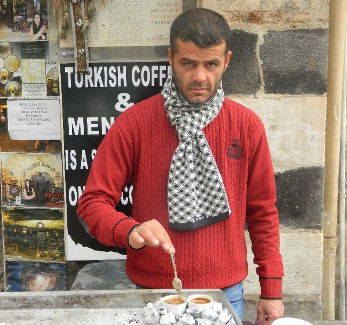 Mangalda Türk Kahvesi Yoğun İlgi Görüyor