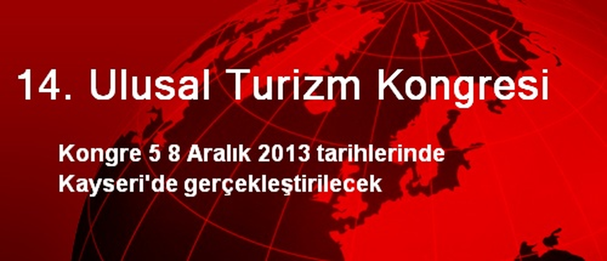 14. Ulusal Turizm Kongresi