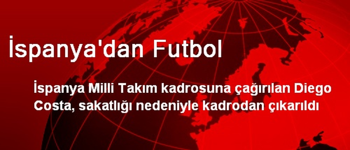 Madrid\'li Costa Sakatlığından Dolayı Kadrodan Çıkarıldı
