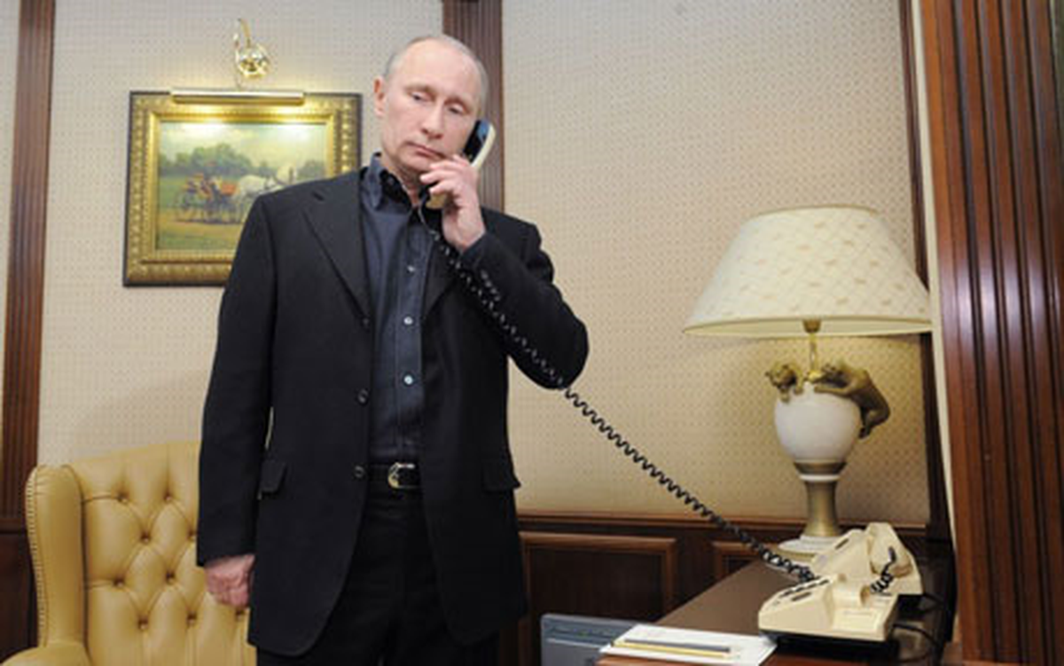 Putin Kral Abdullah Telefon Görüşmesi