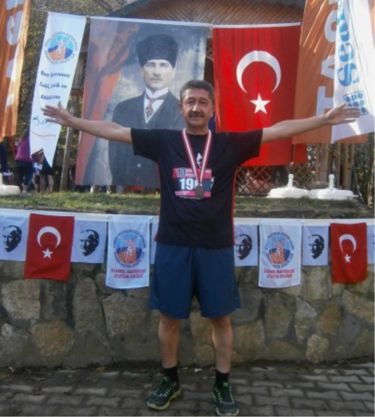 Rıdvan Şükür, 10 Kasım Atatürk\'ü Anma Koşusuna Katıldı