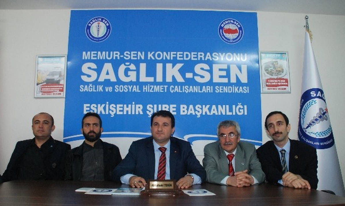 Sağlık Sen Şube Başkanı Abdulbaki Tekin Açıklaması