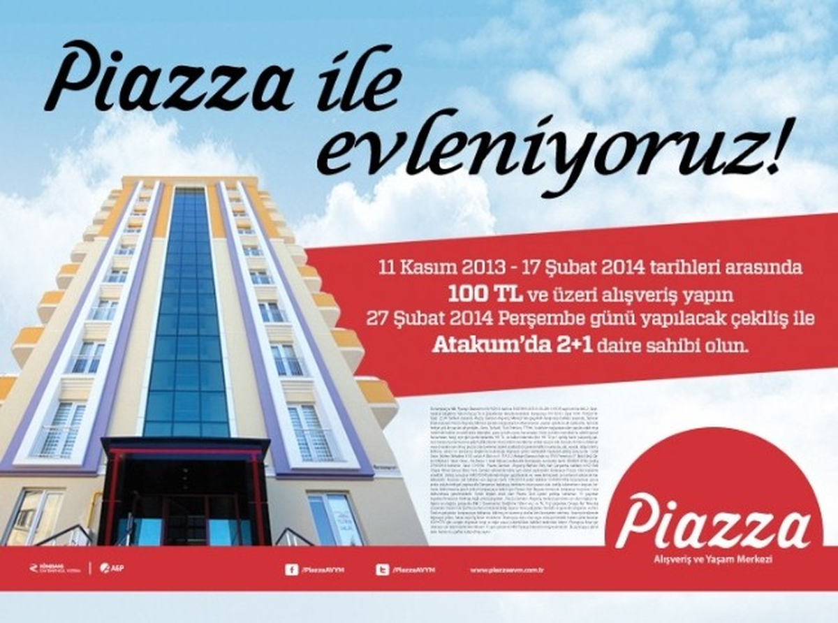 Samsun Piazza\'da \'Ev\'lendiren Alışveriş