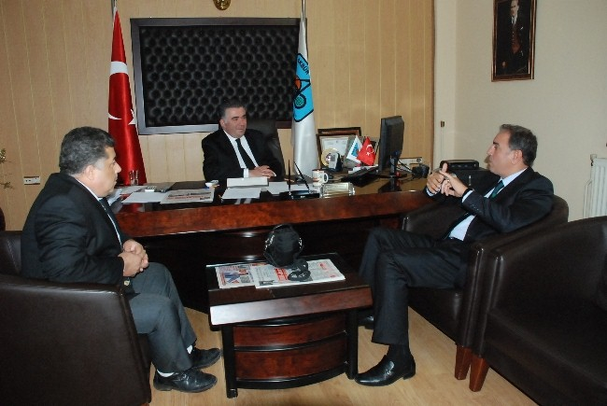 SGK Didim Müdürü Kocaoğlu\'ndan Başkan Sandalcı\'ya Ziyaret