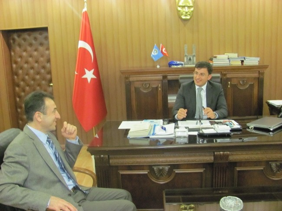 Şifa\'dan Kaymakam Öz\'e Ziyaret