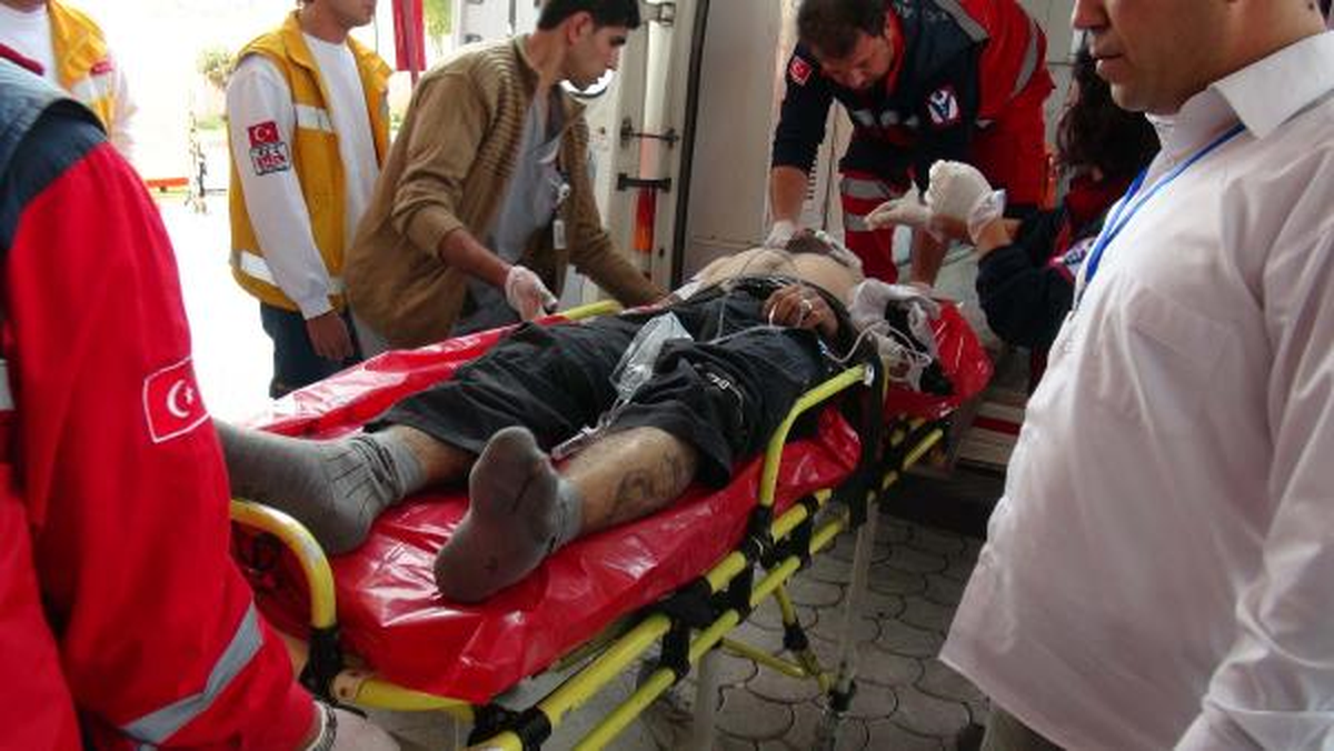 Suriyeli 33 Yaralı Kilis\'e Getirildi