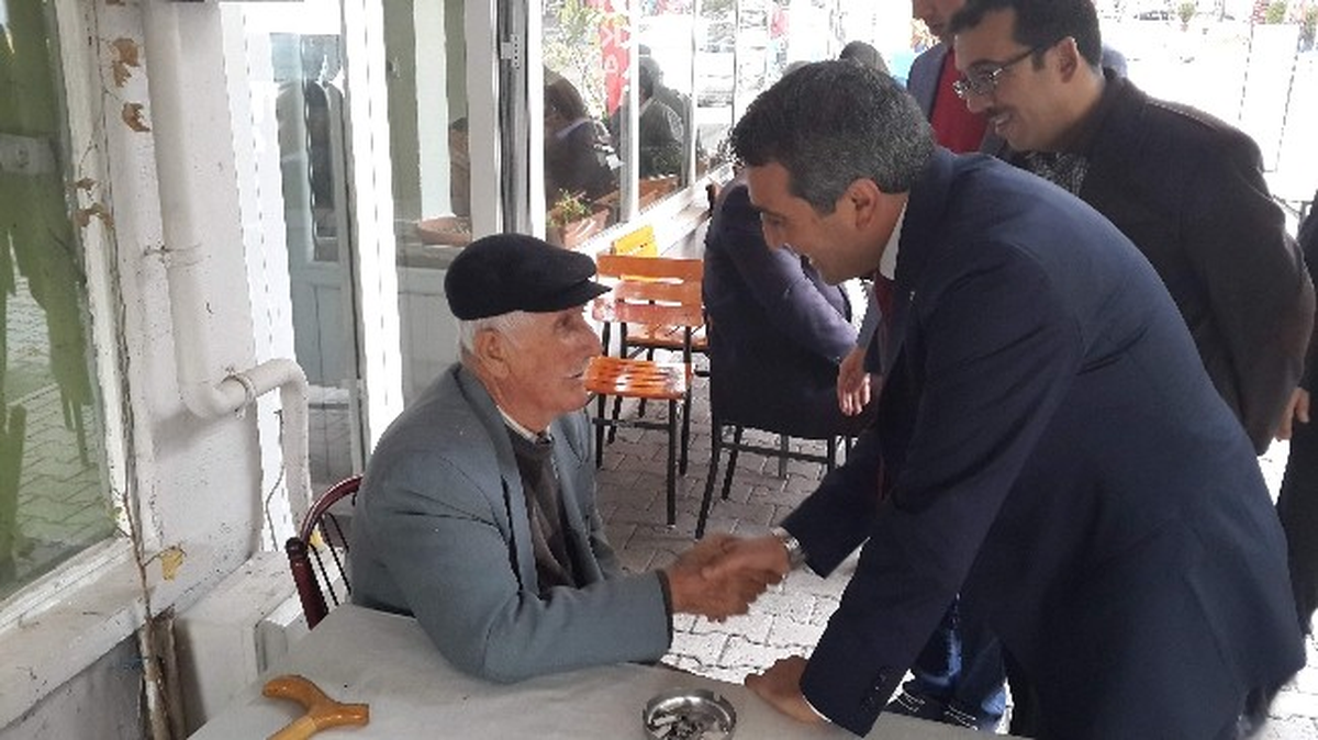 Vahap Erdem, Esnafı Ziyaret Etti