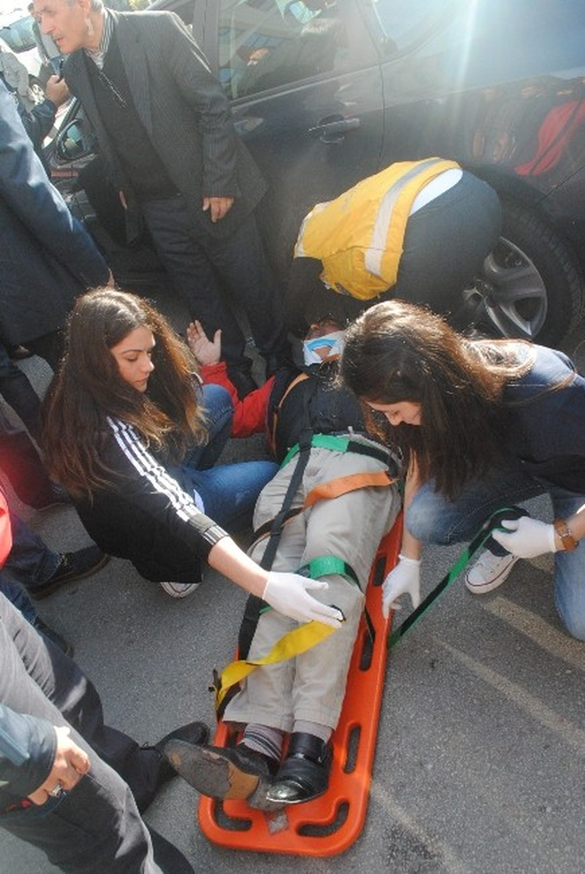 Valilik Otoparkında Görünmez Kaza
