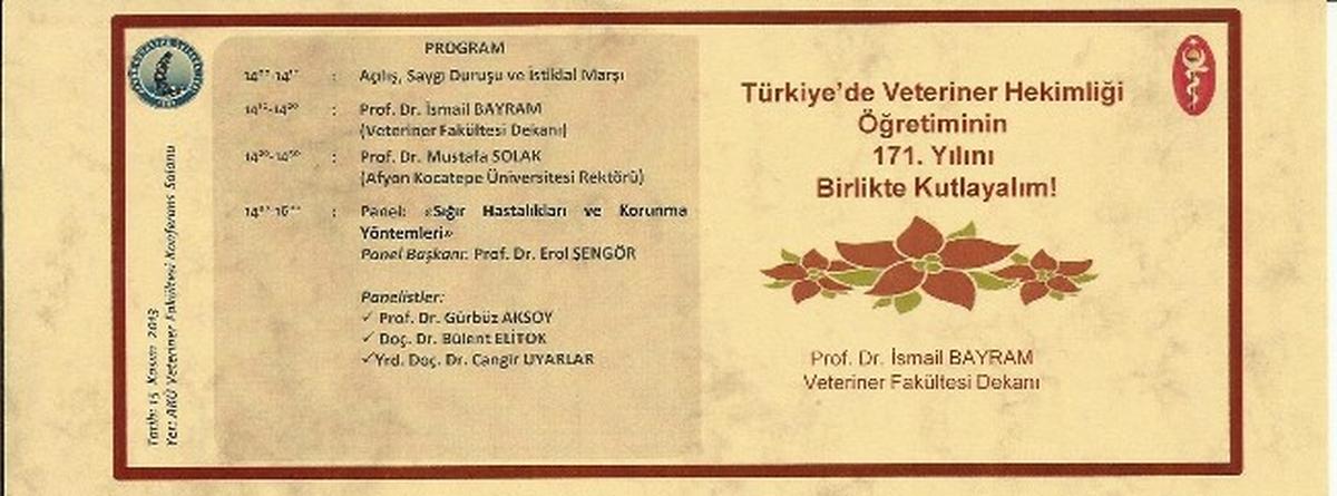 Akü\'de, \'Sığır Hastalıkları ve Korunma Yöntemleri\' Konulu Panel Düzenlenecek