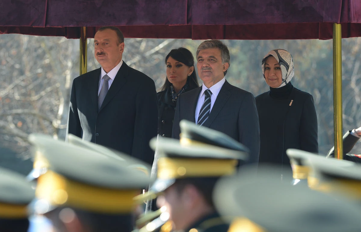 Azerbaycan Cumhurbaşkanı Aliyev Ankara\'da
