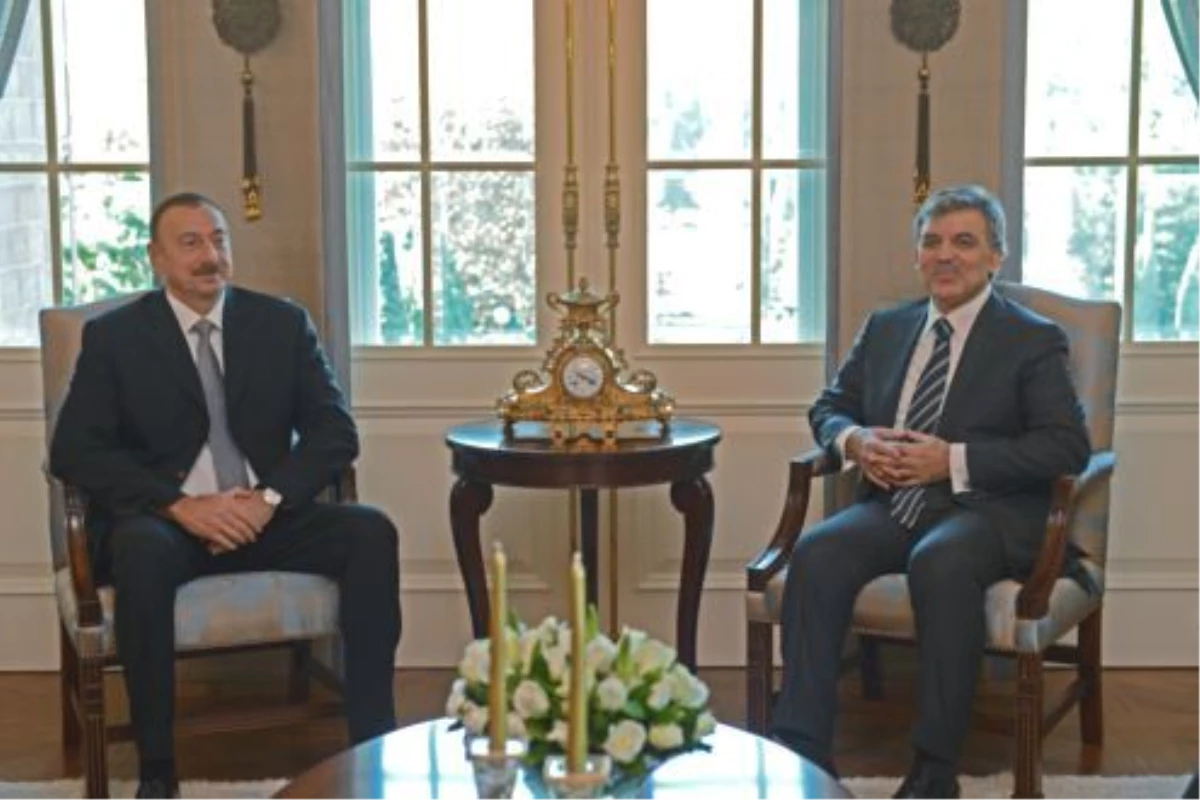 Azerbaycan Cumhurbaşkanı Aliyev Ankara\'da