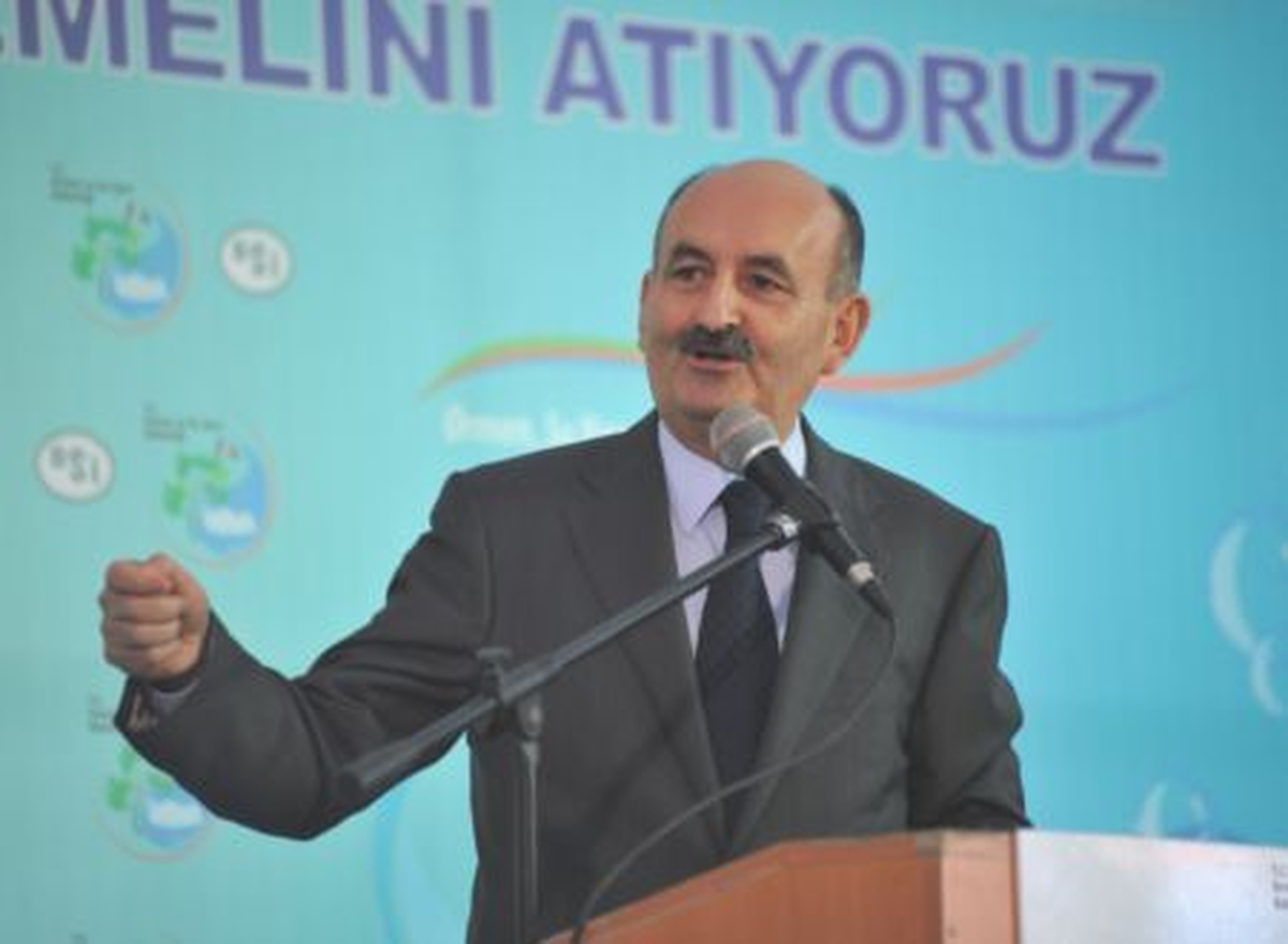 Babaeski Atıksu Arıtma Tesisi\'nin temel atma töreni