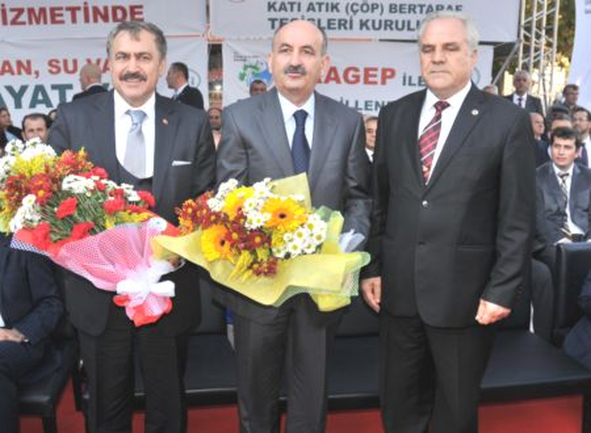 Bakanlar Arıtma Tesisi Temelini Attı